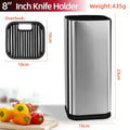 Organizador de Utensílios para Cozinha em Aço Inox - Porta Colheres Espátulas e Talheres para Bancada