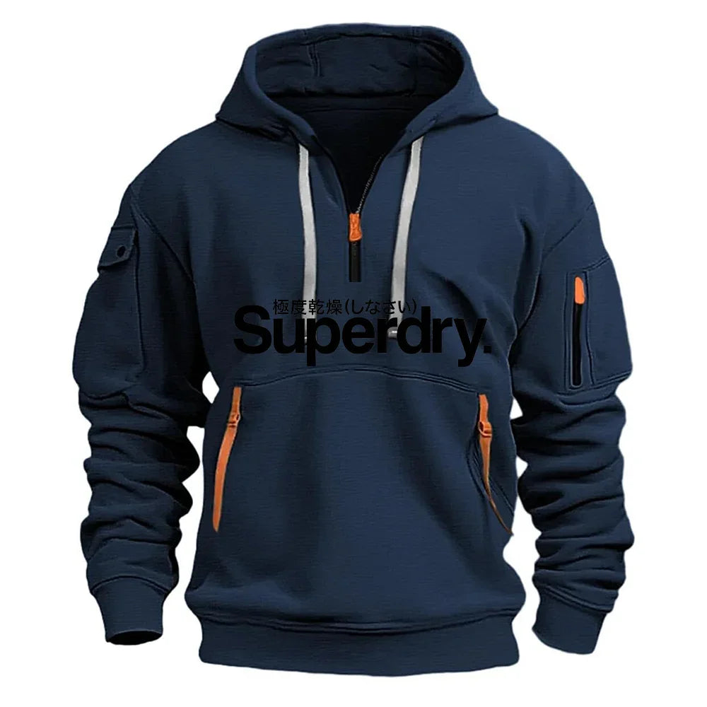 Moletom Masculino com Capuz | Estampa Print | Casual Outono/Inverno 2025