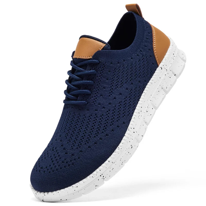 Tênis Masculino Caminhada | Air Mesh Respirável | Solado EVA | 3 Cores | Nº 38 ao 48