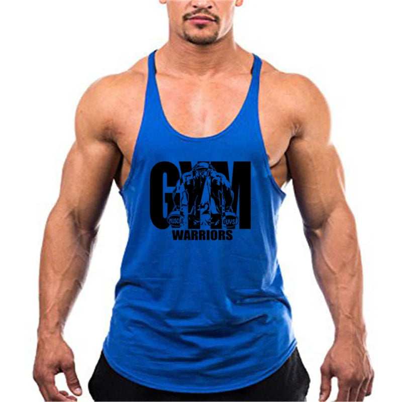 Regata Cavada Masculina Fitness Y-Back - Bodybuilding e Musculação