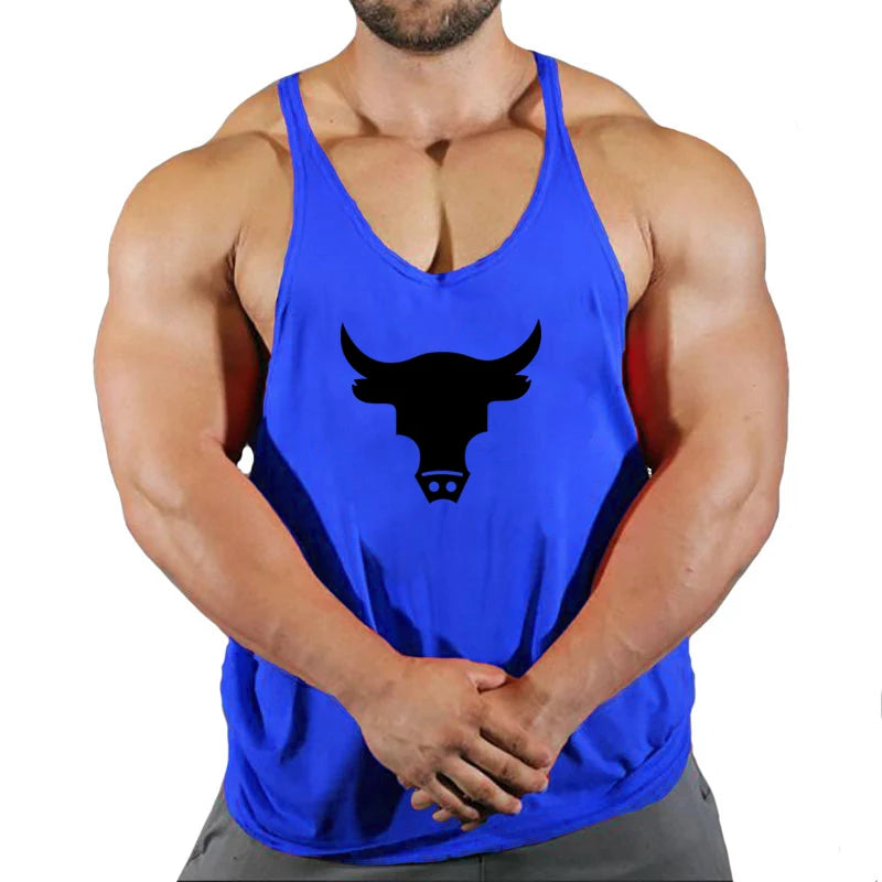 Regata Masculina Academia Fitness - Camiseta Sem Manga Musculação Bodybuilding Treino Gym