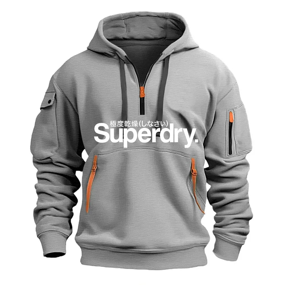 Moletom Masculino com Capuz | Estampa Print | Casual Outono/Inverno 2025