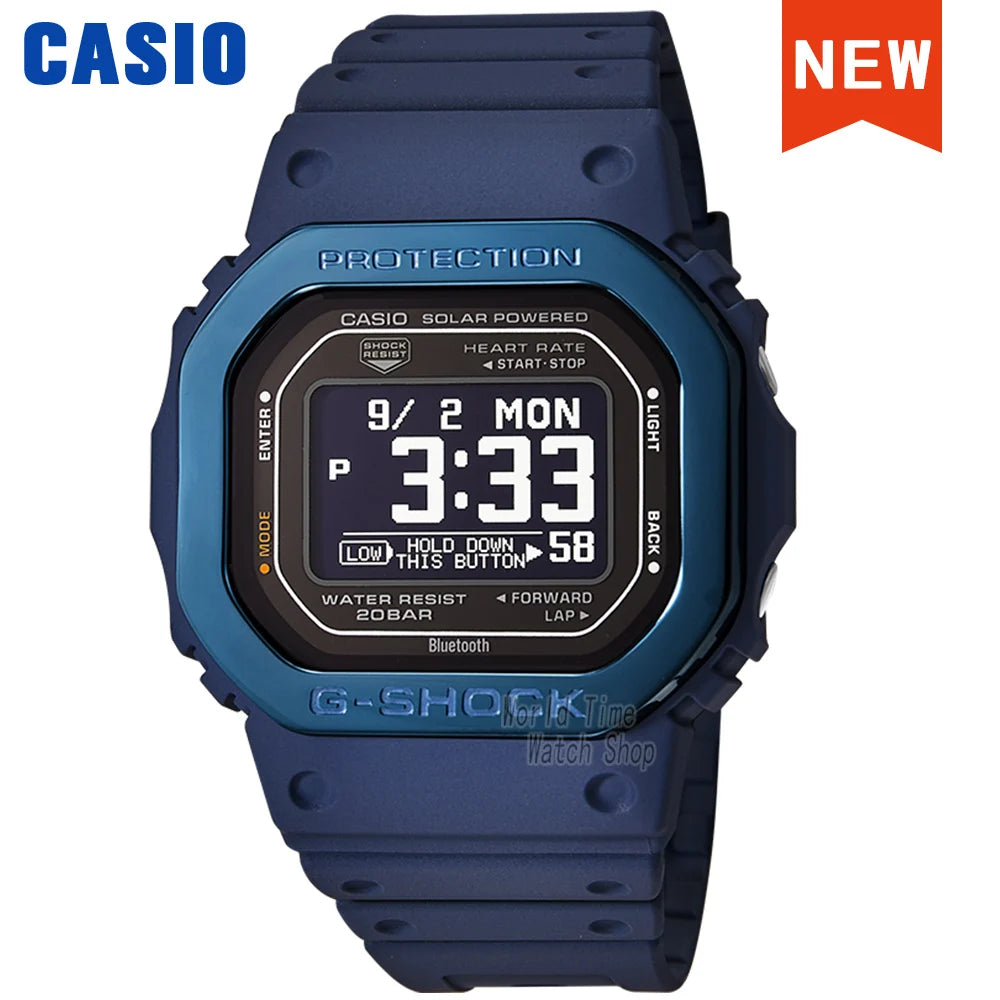 Relógio Casio G-SHOCK Masculino - Digital LED Quadrado Resistente 20ATM Esportivo