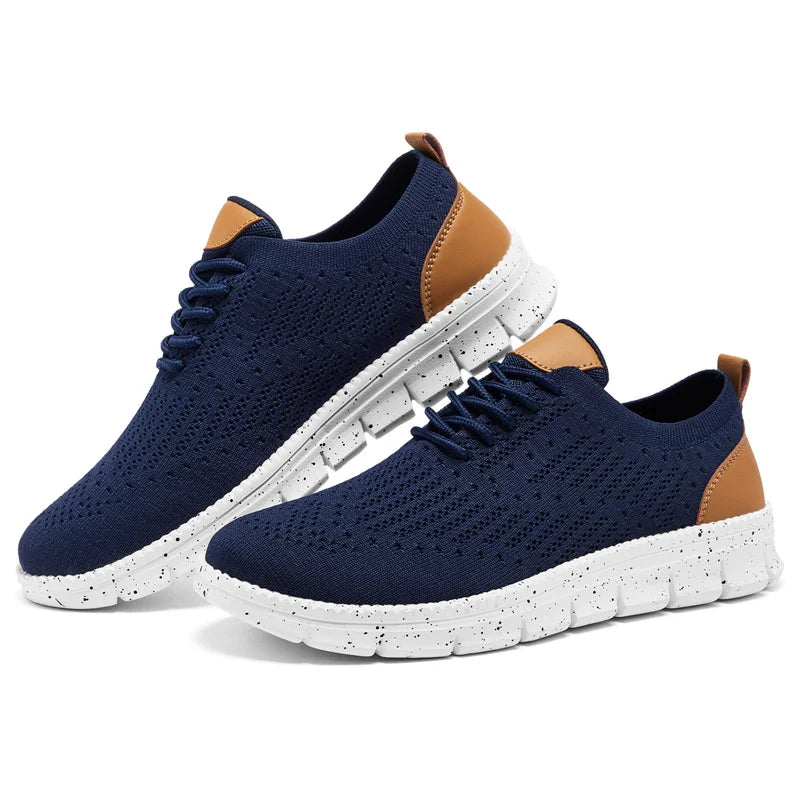 Tênis Masculino Caminhada | Air Mesh Respirável | Solado EVA | 3 Cores | Nº 38 ao 48