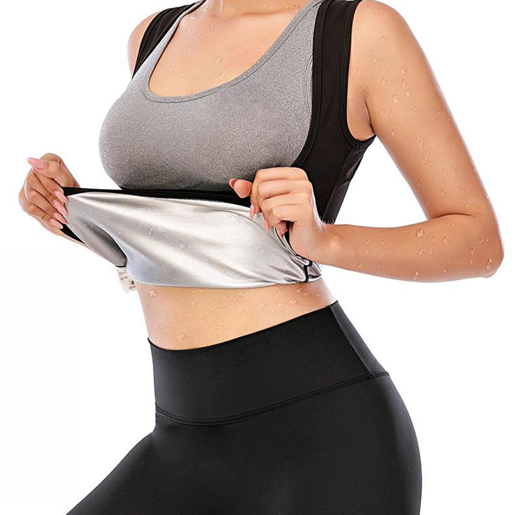 Colete Sauna Feminino | Emagrecimento e Treino | Modelador Térmico
