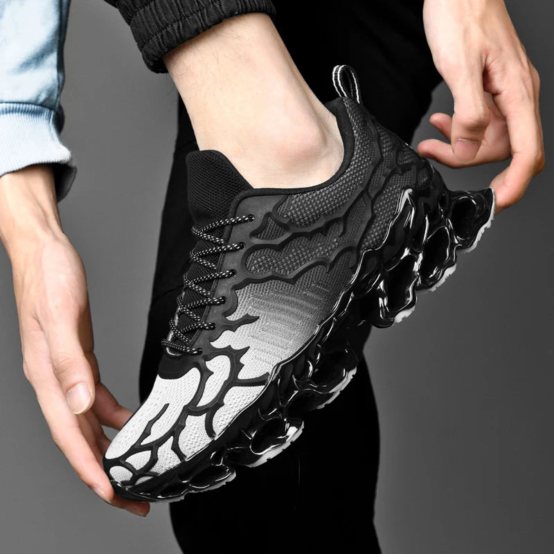 Tênis Masculino Flyknit | Respirável | Solado TPU | Casual e Esportivo | 3 Estilos