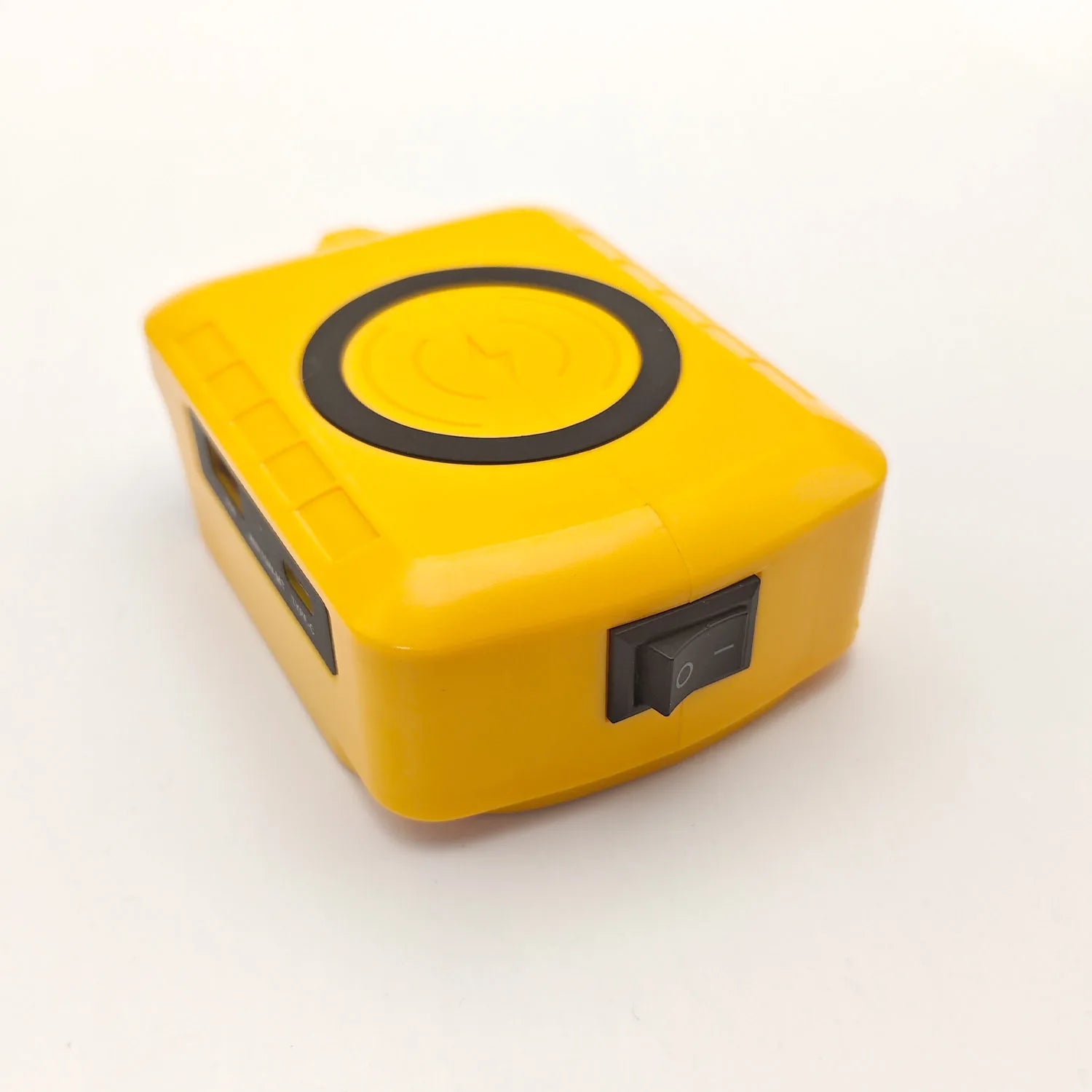 Carregador Sem Fio para Bateria 18V Makita/Dewalt/Milwaukee - Adaptador USB com Porta Type-C Power Bank Portátil