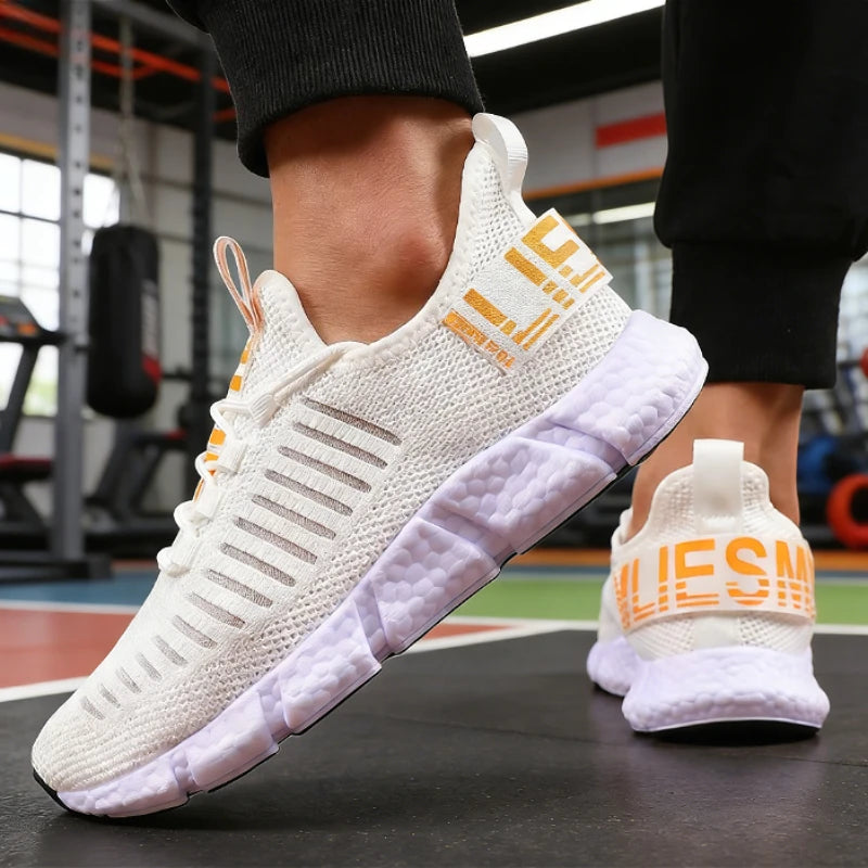 Tênis Masculino Esportivo | Air Mesh Respirável | Leve | Corrida e Basketball | 3 Cores