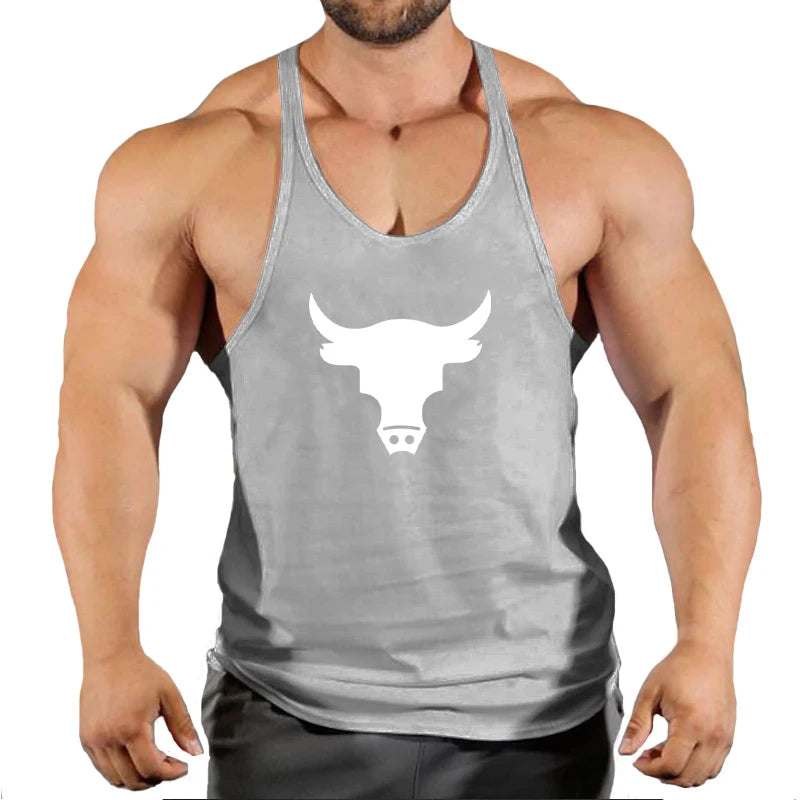 Regata Masculina Academia Fitness - Camiseta Sem Manga Musculação Bodybuilding Treino Gym