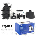 Suporte para Moto com Carregador Sem Fio e USB QC3.0 - Suporte de Guidão para Celular e GPS