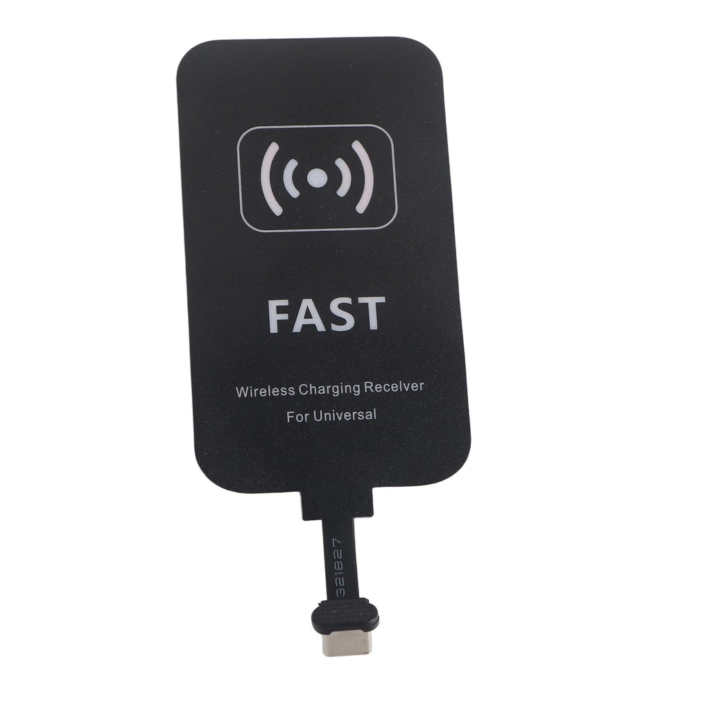Receptor de Carregamento Sem Fio 10W Universal - Interface Type-C para Celulares