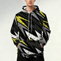 Moletom Masculino com Capuz | Estampa Color Block Abstrata | Casual e Estiloso