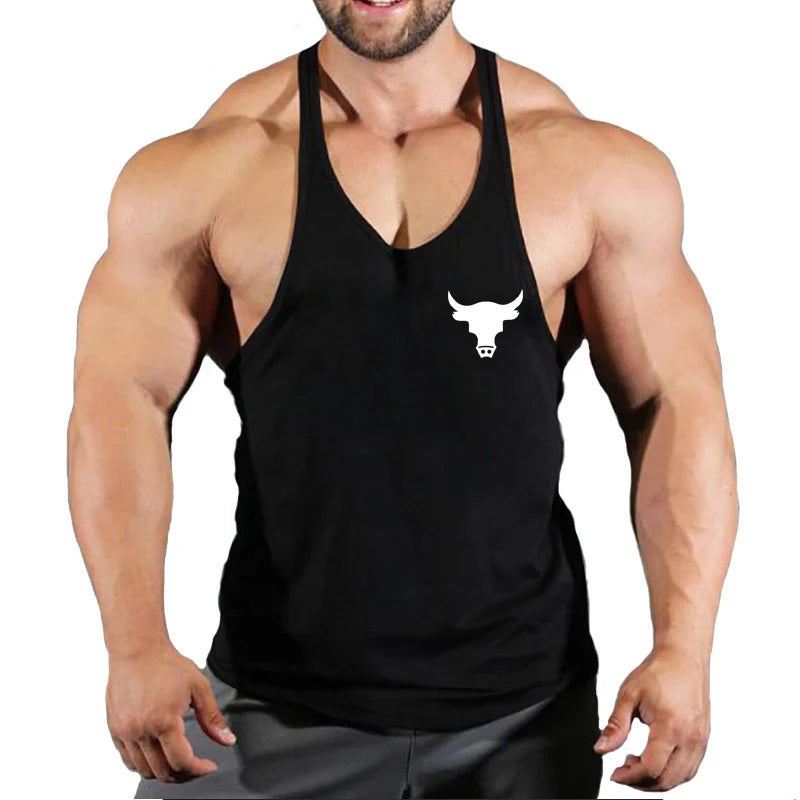 Regata Masculina Academia Fitness - Camiseta Sem Manga Musculação Bodybuilding Treino Gym