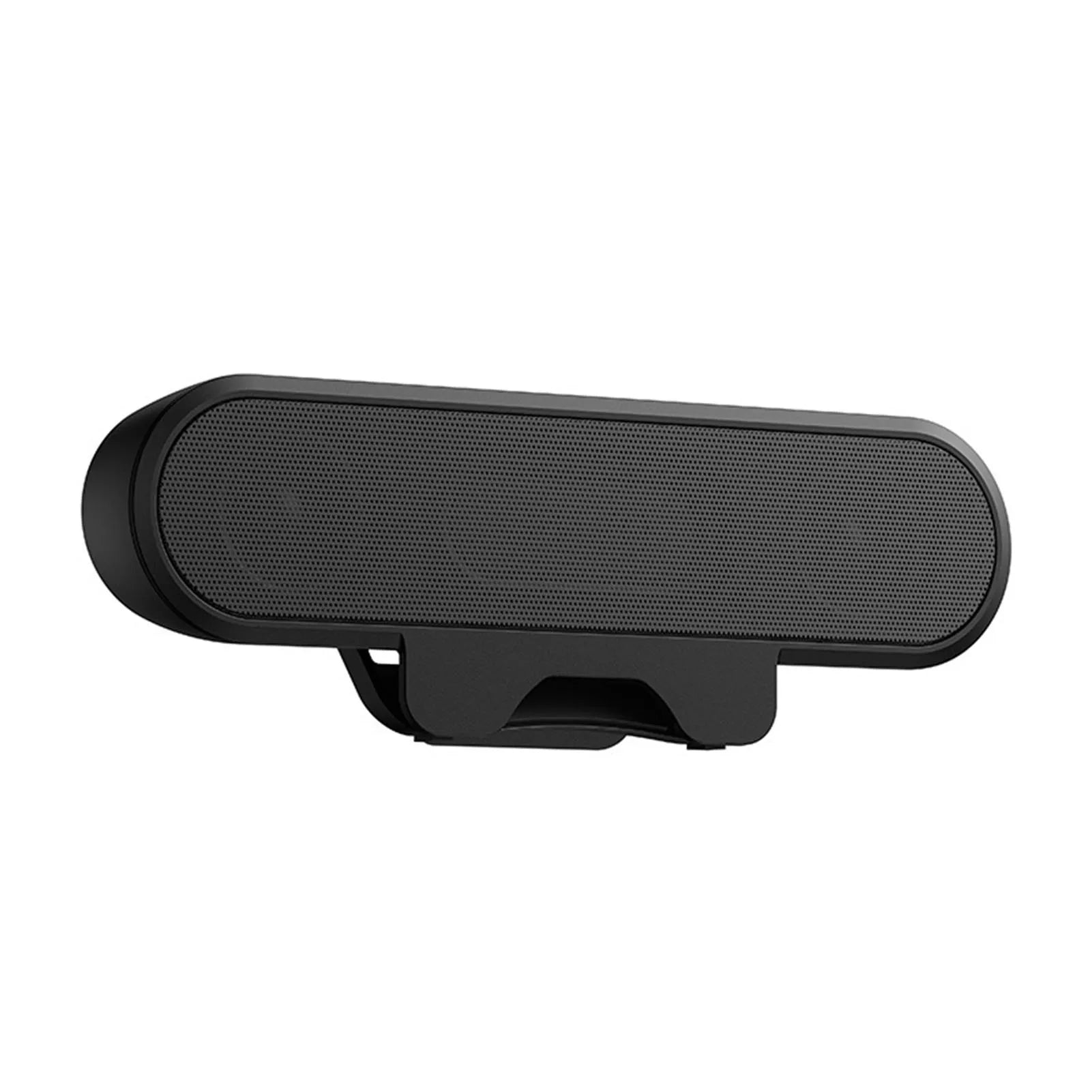 Caixa de Som para PC 10W com Grampo para Monitor - USB Plug and Play Estéreo