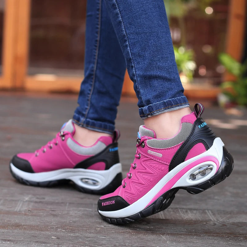 Tênis Feminino AZGB Plataforma Chunky | Solado Grosso | Antiderrapante | Nº 36 ao 42
