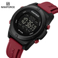 Relógio NAVIFORCE Military Sport Digital - Quartzo 3ATM Silicone Multifunção Masculino