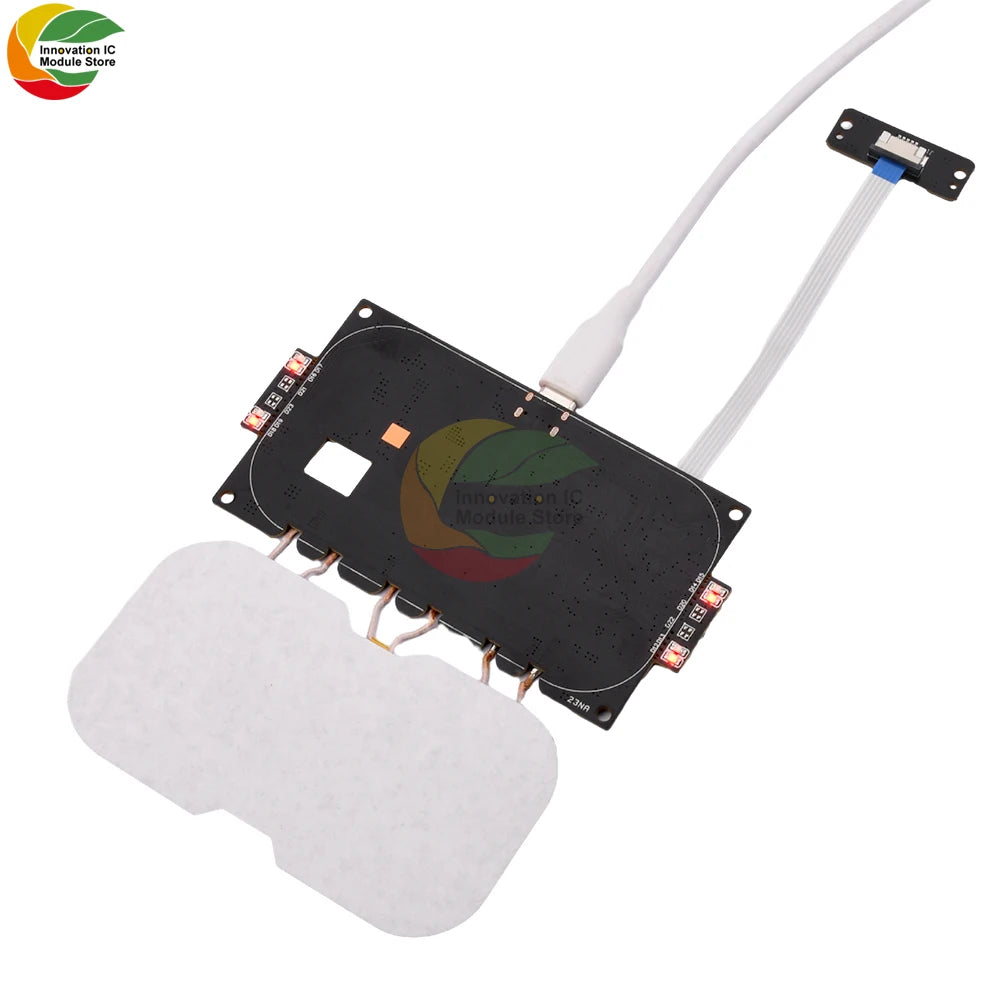 Módulo Carregador Sem Fio Padrão 15W - Placa Transmissora Universal com Proteção Múltipla