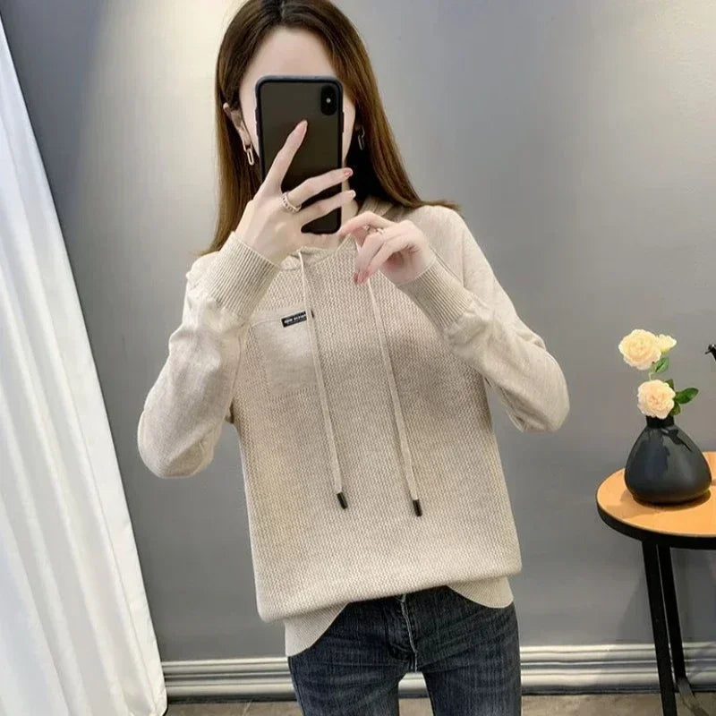 Moletom Feminino Oversized | Estilo Y2K Korean | Capuz | Baggy | Outono/Inverno | 4 Cores