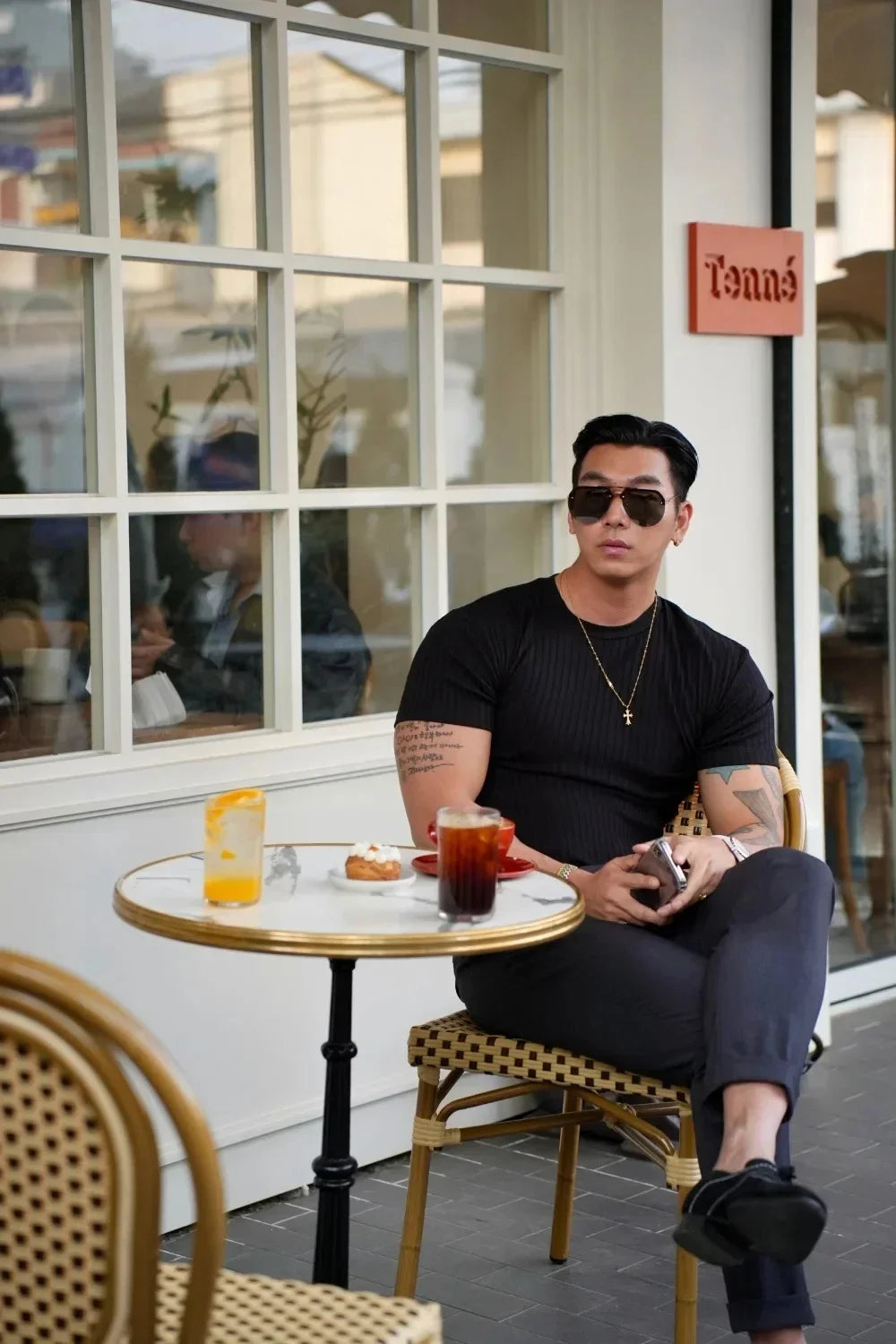 Camiseta Fitness Masculina 2025 - Treino Academia Gola Redonda Listras Verticais Elástica