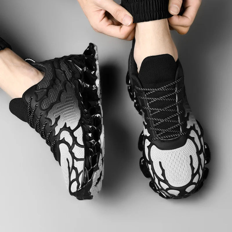 Tênis Masculino Flyknit | Respirável | Solado TPU | Casual e Esportivo | 3 Estilos