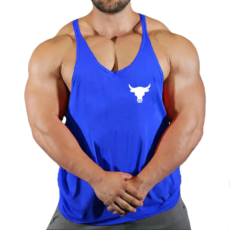 Regata Masculina Academia Fitness - Camiseta Sem Manga Musculação Bodybuilding Treino Gym
