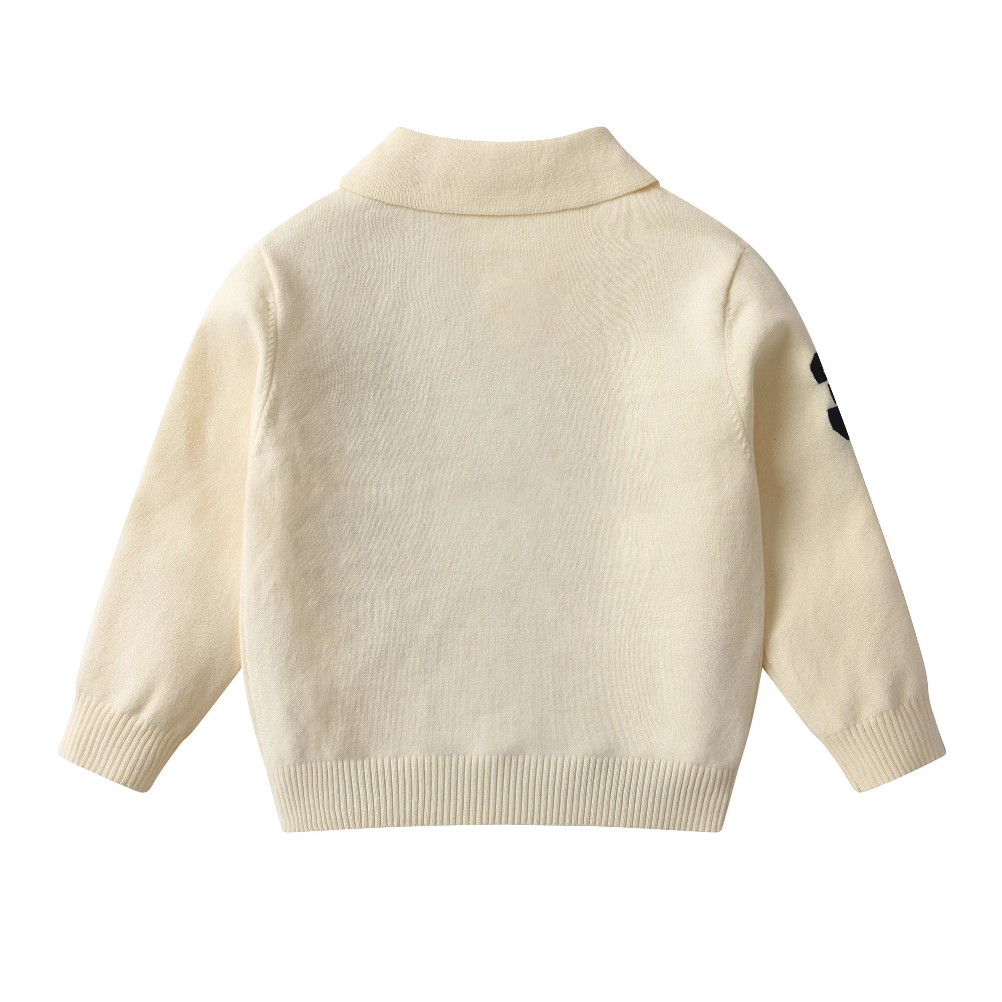 Cardigan Infantil Unissex Algodão com Botão Manga Longa – Outono Inverno
