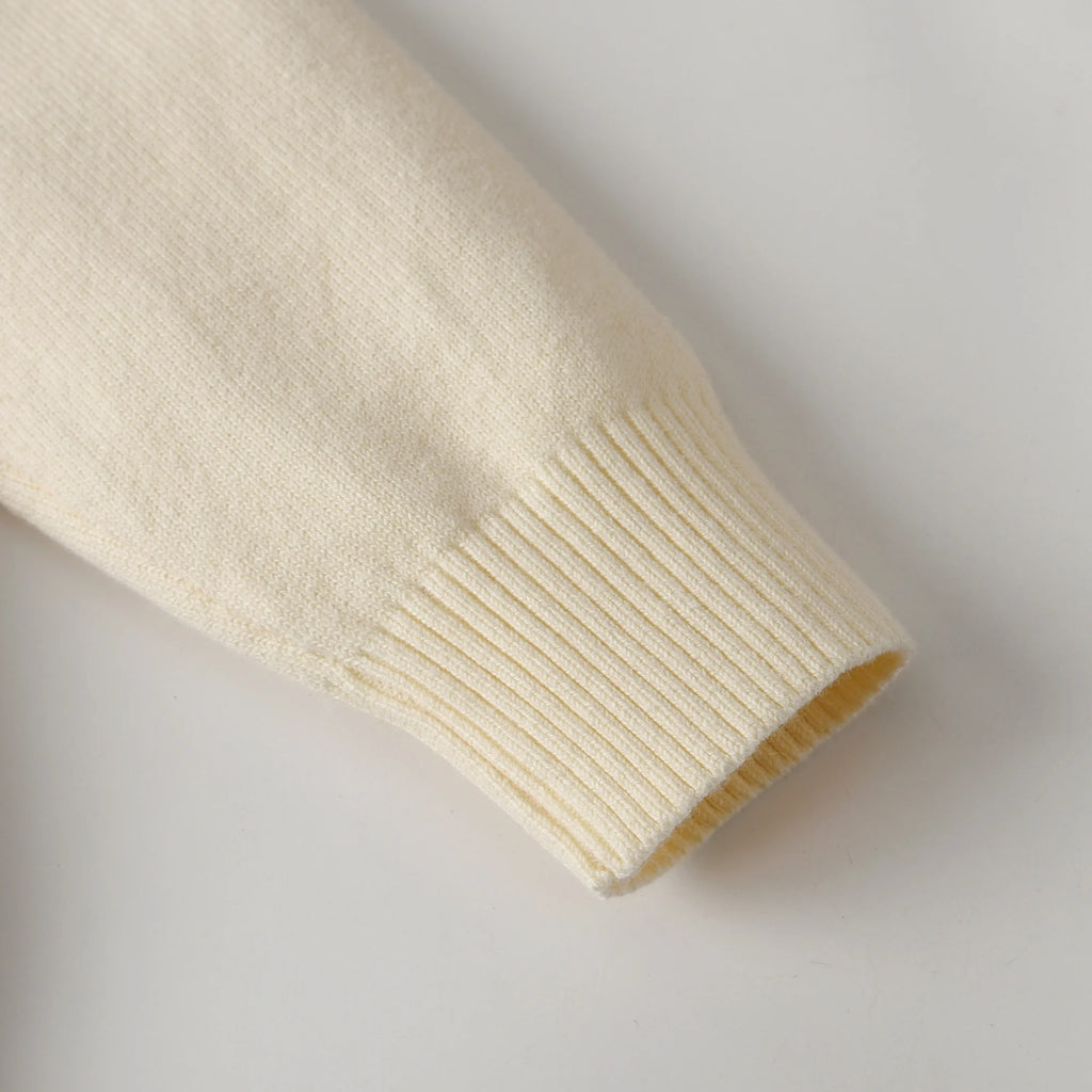 Cardigan Infantil Unissex Algodão com Botão Manga Longa – Outono Inverno