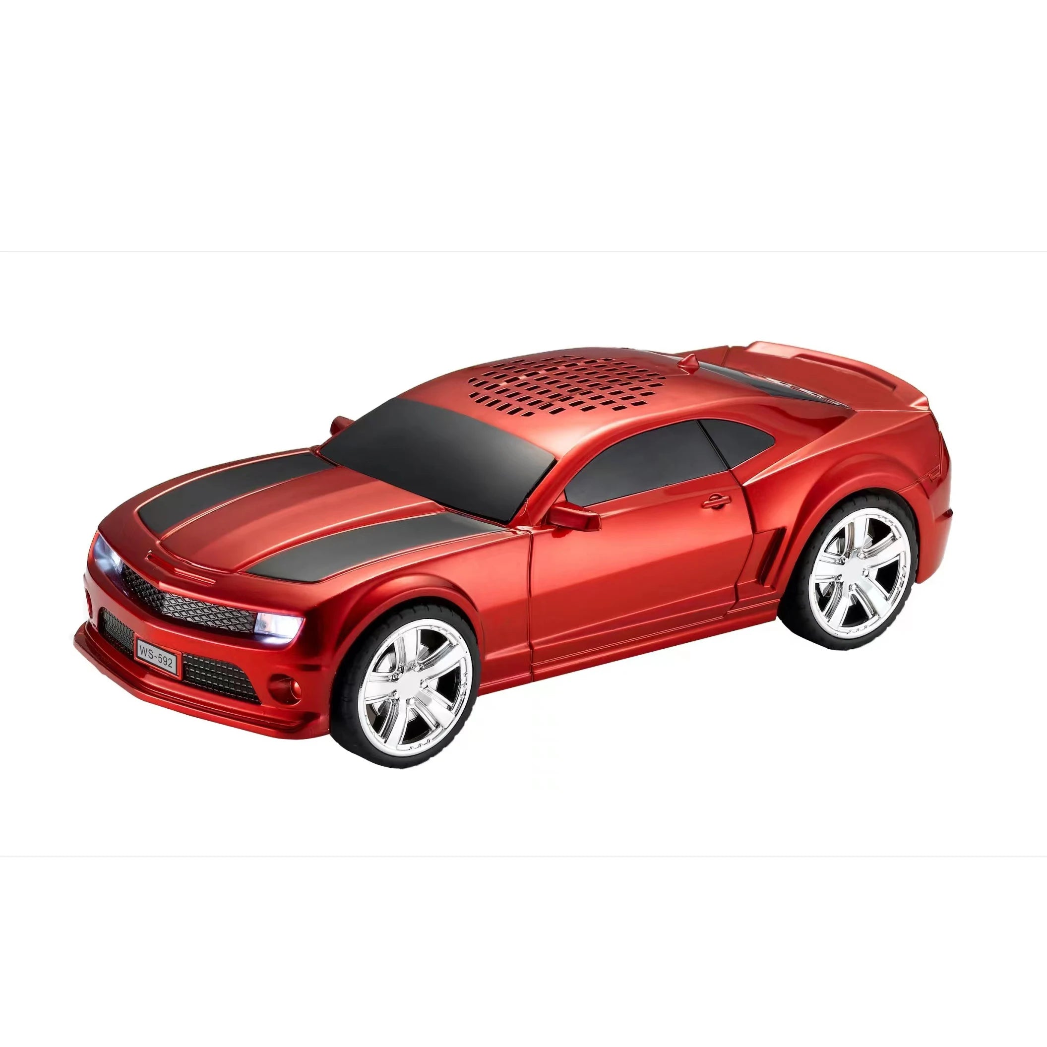 Mini Caixa de Som Bluetooth 5.0 BULIAN WS-592 5W - FM, TF, AUX, TWS | Formato Carro