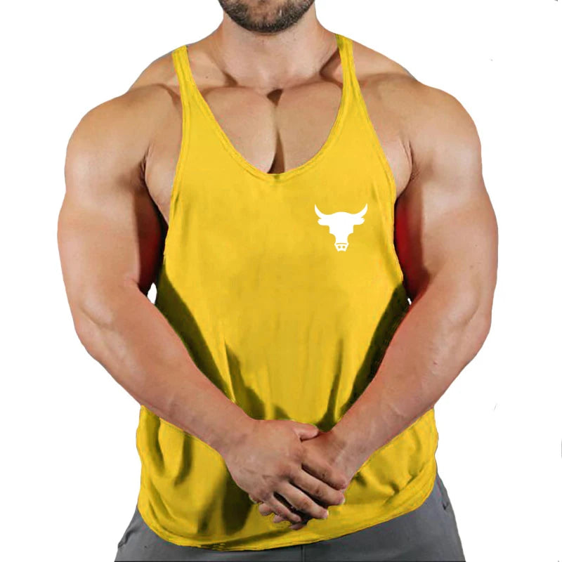 Regata Masculina Academia Fitness - Camiseta Sem Manga Musculação Bodybuilding Treino Gym