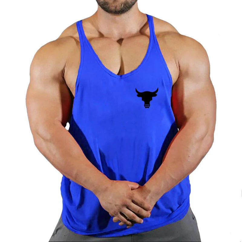 Regata Masculina Academia Fitness - Camiseta Sem Manga Musculação Bodybuilding Treino Gym