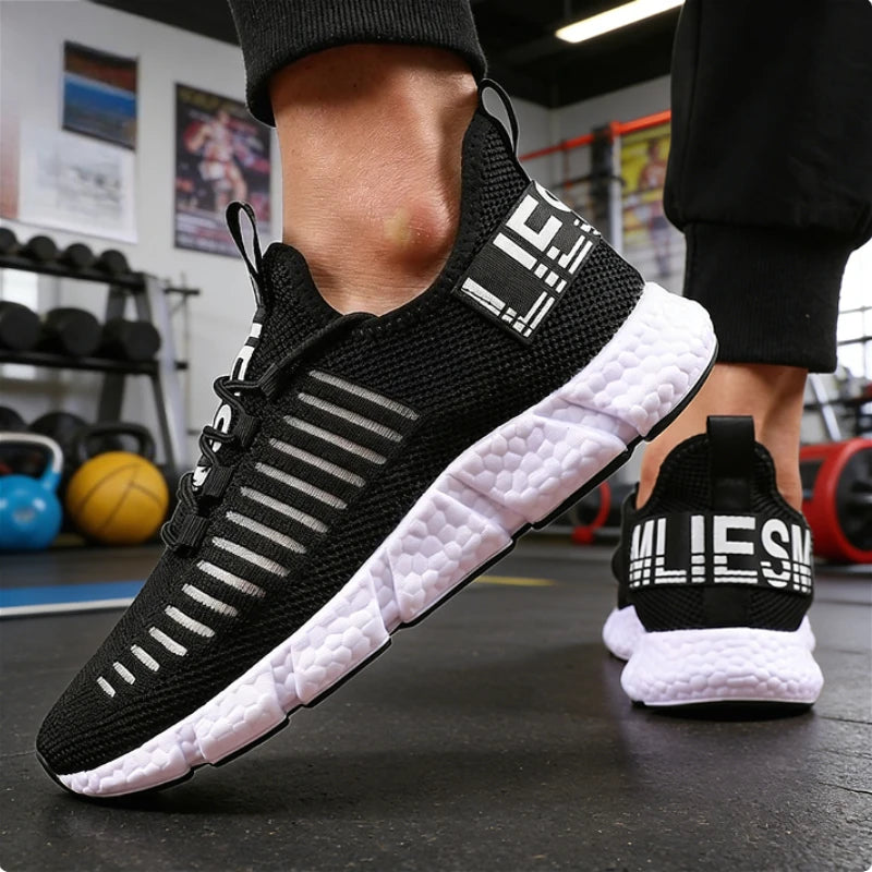 Tênis Masculino Esportivo | Air Mesh Respirável | Leve | Corrida e Basketball | 3 Cores