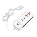 Carregador de Parede USB-C PD 15W - Multiportas Carregamento Rápido 2 USB-A + 2 USB-C