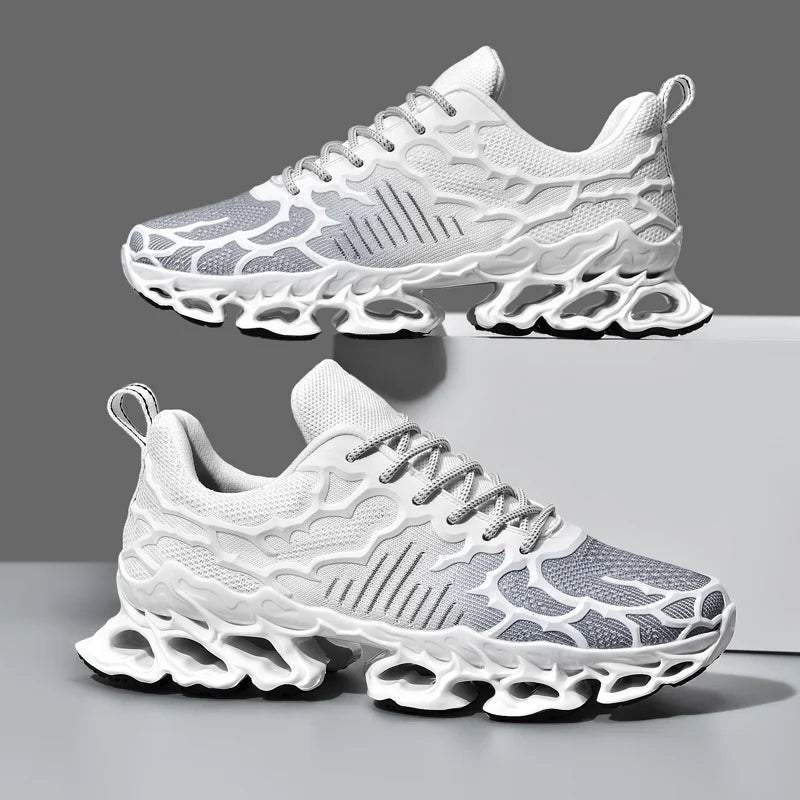 Tênis Masculino Flyknit | Respirável | Solado TPU | Casual e Esportivo | 3 Estilos