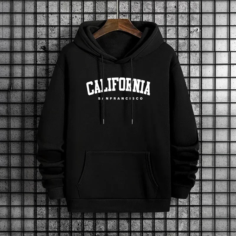 Moletom Masculino com Capuz Estampa Urban Streetwear – Outono Inverno