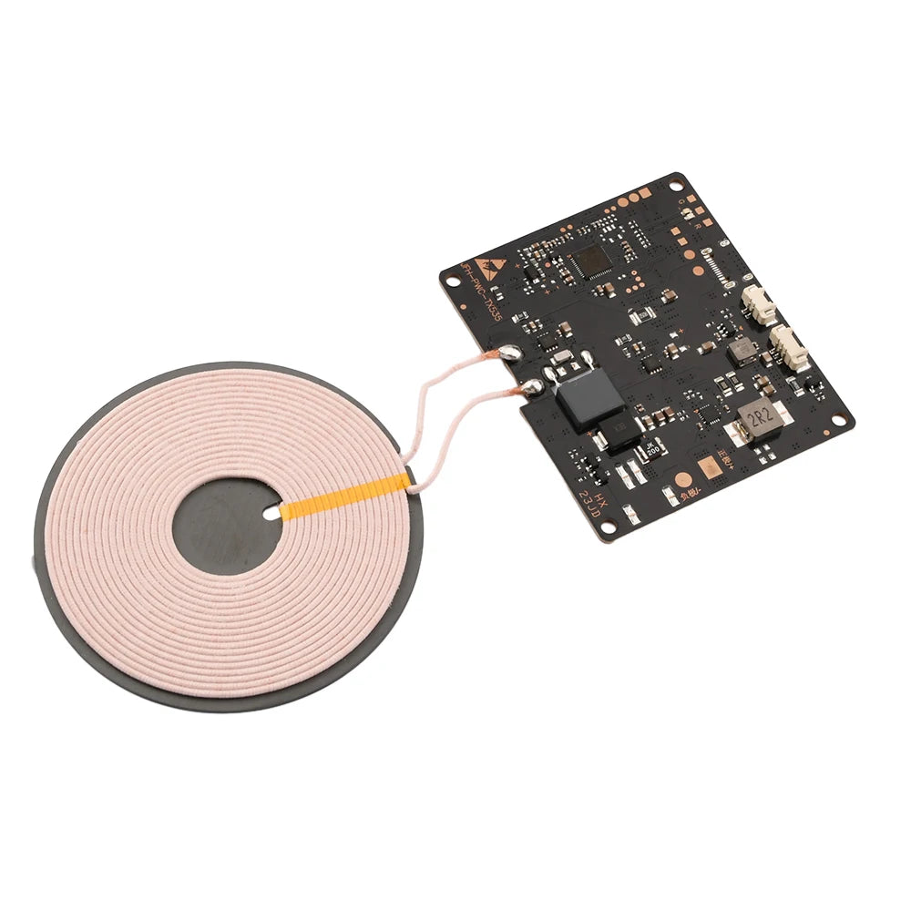 Módulo Carregador Sem Fio DIY 15W - Placa Transmissora para Projetos de Carregamento Sem Fio