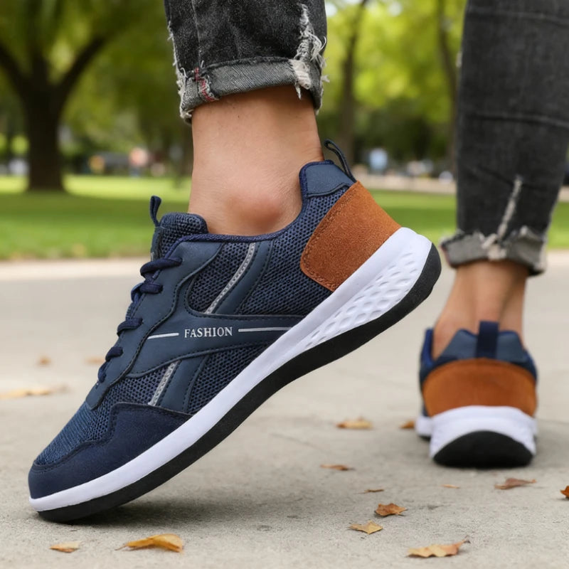Tênis Masculino Casual Respirável | Solado Antiderrapante | Stuccco | 3 Cores