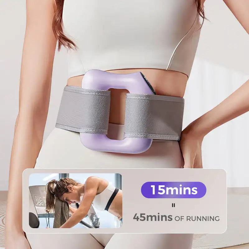 Anel de Fáscia Multifuncional com Vibração para Massagem e Exercícios