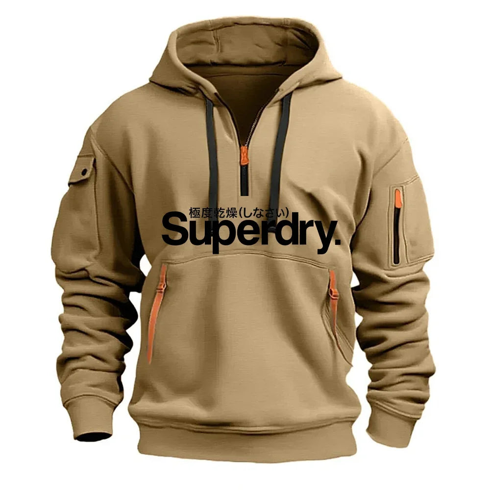 Moletom Masculino com Capuz | Estampa Print | Casual Outono/Inverno 2025