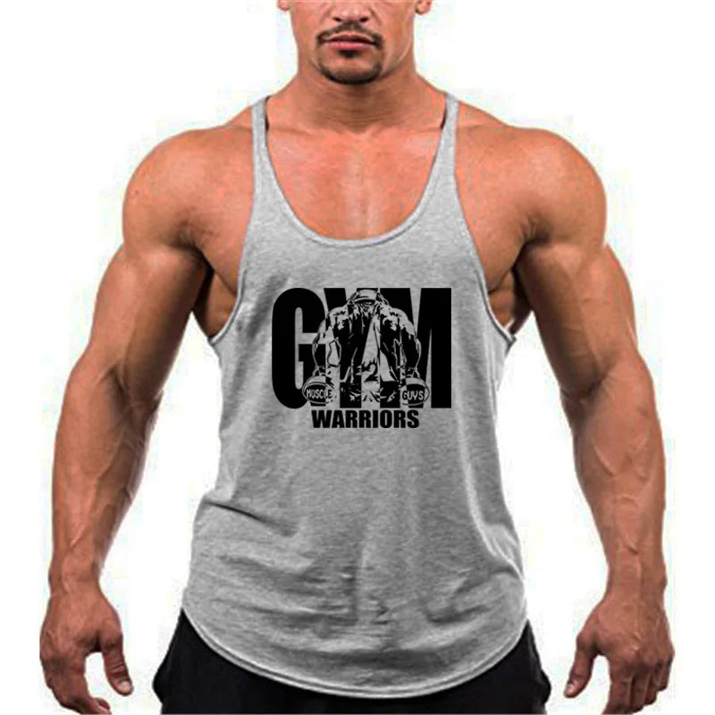 Regata Cavada Masculina Fitness Y-Back - Bodybuilding e Musculação