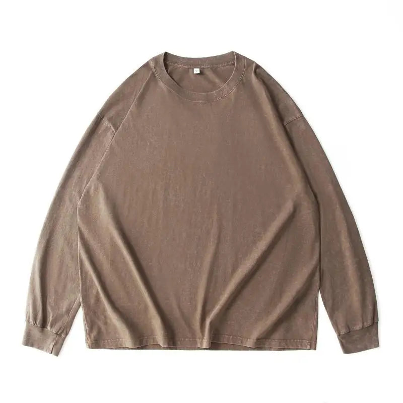 Moletom Oversized Washed | Algodão | Estilo Y2K Vintage Unissex
