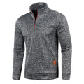 Moletom Masculino Gola Alta com Meio Zíper | Casual Outono/Inverno