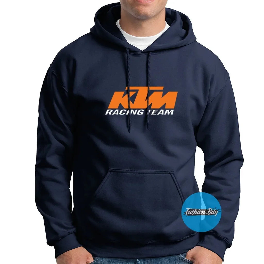 Moletom Masculino com Capuz Fleece – Streetwear Casual Outono Inverno