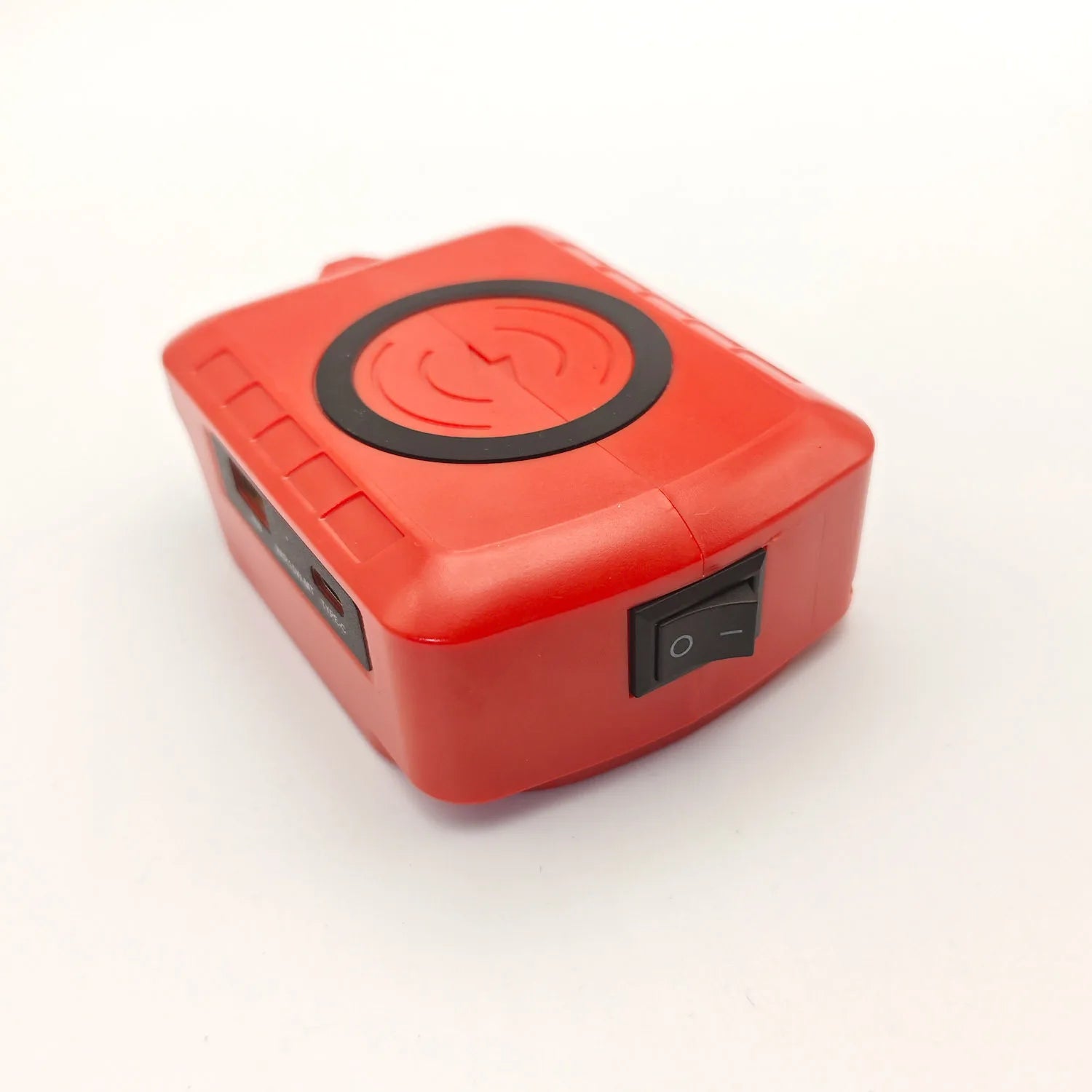 Carregador Sem Fio para Bateria 18V Makita/Dewalt/Milwaukee - Adaptador USB com Porta Type-C Power Bank Portátil