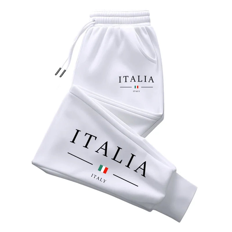 Calça Masculina Jogging Esportiva - Calça Moletom Casual Fitness Academia Cordão Ajustável