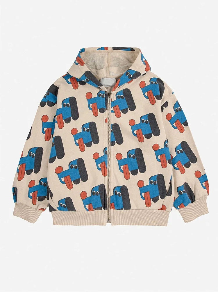 Conjunto Infantil Moletom com Capuz | Estampa Cartoon | Algodão | Outono/Inverno