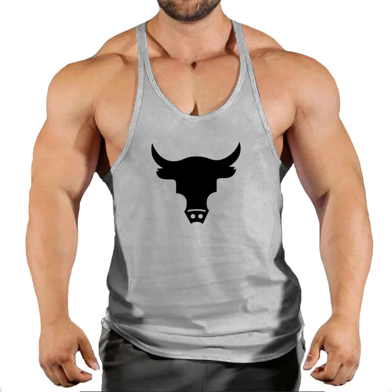 Regata Masculina Academia Fitness - Camiseta Sem Manga Musculação Bodybuilding Treino Gym