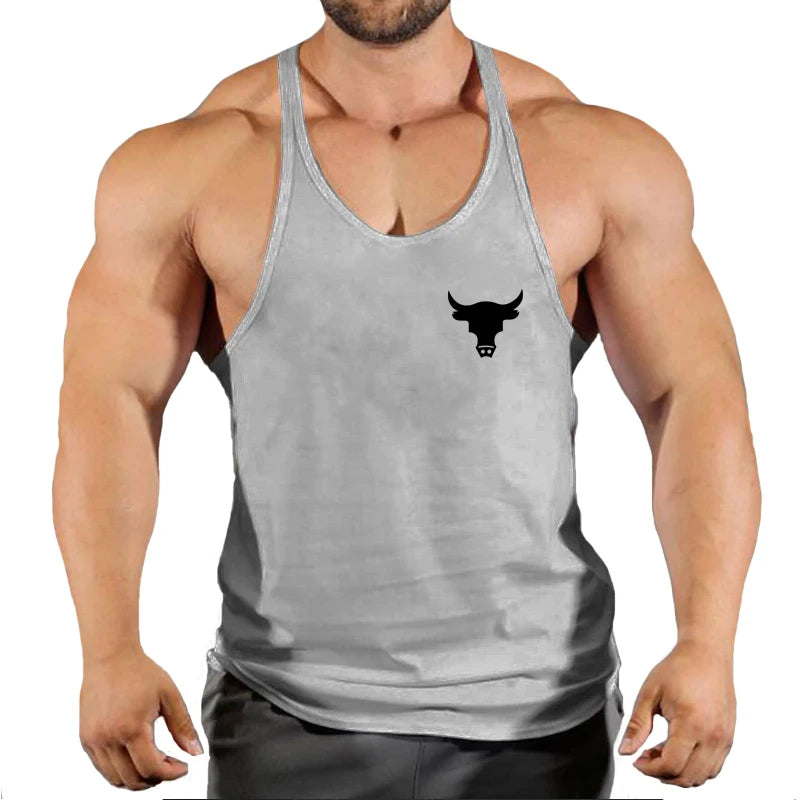 Regata Masculina Academia Fitness - Camiseta Sem Manga Musculação Bodybuilding Treino Gym