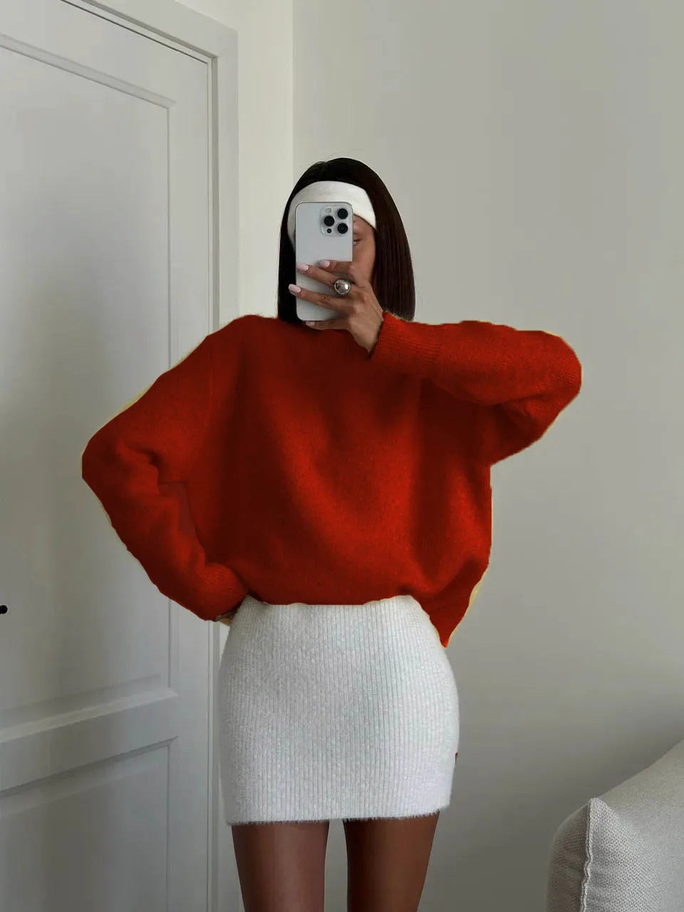 Suéter Feminino Tricô Oversized | Leve, Quente e Macio | Inverno 2025