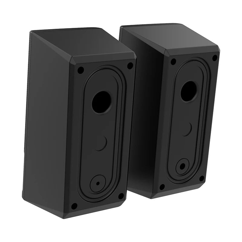 Caixa de Som USB SUOLIQI - 2 Alto-falantes Estéreo para PC Desktop Notebook e Celular