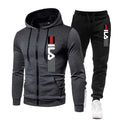 Conjunto Moletom Masculino - Moletom com Capuz e Calça Fitness Academia Corrida Esportivo